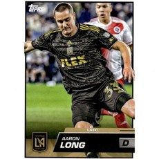 2023 탑스 MLS 73 아론 롱 LAFC 메이저 리그 사커 기본 카드, 2023 탑스 MLS 73 아론 롱 LAFC 메이저 리
