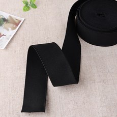 짱패브릭 (450cm)고탄력-이중직고무밴드-블랙, 35mm, 1개