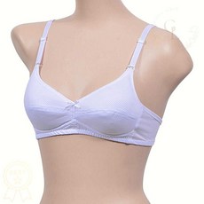 주니어 브라 매쉬 시원한 노와이어 2단계 AA컵 글로리 속옷 1개입