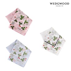 웨지우드 WEDGWOOD 와일드 스트로베리 손수건 0001 Made in Japan