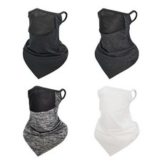 자외선차단 여름 넥워머 쿨마스크 목스카프, 블랙(1P)