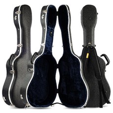 기타 하드케이스 통기타 가방 클래식 충격흡수 어쿠스틱 케이스 숄더, 25. ABS 40/41 블루 벨벳