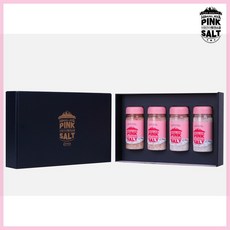 히말라야 핑크소금 선물세트 10호 핑크굵은소금 400gX2개 + 크리스탈굵은소금 400gX2개 보틀 보틀용기 답례품 선물세트 결혼식 장례 장례식 조의 조문 돌잔치 교회, 단품, 1개