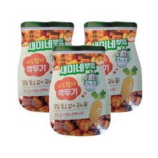 샘표 새미네부엌 깍두기양념, 120g, 3개