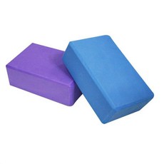 필라테스 홈트 논슬립 요가블럭 매트, 요가블럭-블루