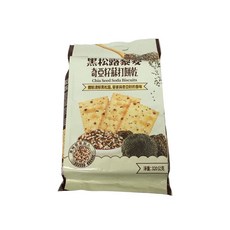 福伯 黑松露藜麥奇亞籽蘇打餅乾, 320g, 1個