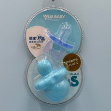 優生 US baby 矽晶安撫奶嘴 標準型 L 粉色, 1個, 藍色S