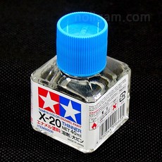타미야 에나멜 신너 40ml 80030 에나멜신나 신나, 1개