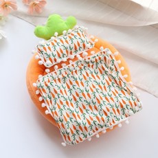 솜인형 무속성 20cm 아이돌 이불 베개 잠옷 세트 솜깅이, 당근-침구세트