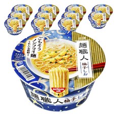 NISSIN 日清 麵職人柚子鹽味風味碗麵 88g, 12入