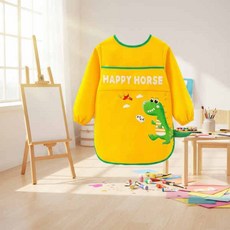 드레스팜 어린이 유아 미술 용품 가운 앞치마