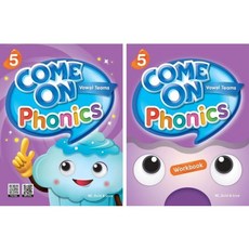 Come On Phonics 5 교재+워크북 세트(전2권) With QR, 페이퍼백, NE Build&Grow