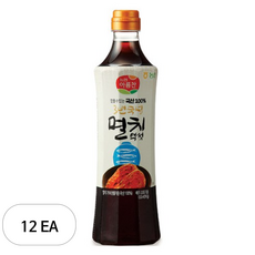 아름찬 국산 멸치액젓, 1kg, 12개