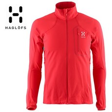 HAGLOFS Draco Jacket 男款軟殼外套 熱情紅/楓葉紅