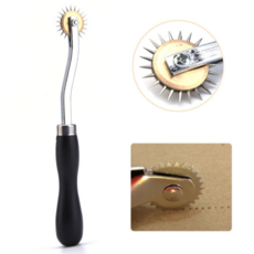 광휘 바느질 가죽 공방 공예 톱니 스티치 마킹 휠 룰렛