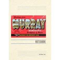 (영문도서) Vintage Lined Notebook Greetings from Murray Kentucky Paperback, Found Image Press, English, 9798385418343