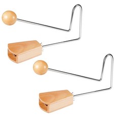 WinnerWhy Vibra 슬랩 타악기 라틴 비브라랩 휴대용 악기 딸랑이 클레이브 뮤지션 밴드 스튜디오 비브라폰 애호가를 위한 2개