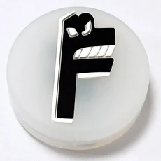 쿠쿠스토어 2 영어 글자 테니스 충격 방지 흡수기 실리콘 라켓 패드 진동 액세서리, 10 style F