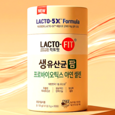 종근당 장유산균 락토핏 생유산균 팜 프로바이오틱스 60p, 120g, 1개