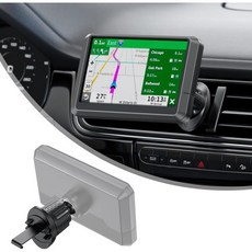 가민 GPS용 통풍구 클립 마운트 - 가민 드라이브 드라이브스마트 누비 데즐 주모 시리즈와 호환되는 에어 통풍구 홀더 - 360° 조절 가능 안전성 및 설치 용이성, 1-Pack