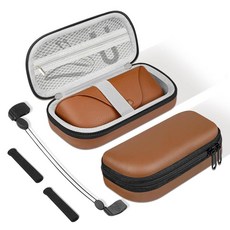 Sarlar 레이밴 메타 스마트 안경 및 충전 케이스용 3 in 1 액세서리 번들 휴대용 하드 케이스 안경 스트랩 템플 이어 쿠션 포함