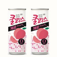 쿨피스 복숭아맛 230mlx30캔x2박스 (60캔) 제, 230ml, 60박스