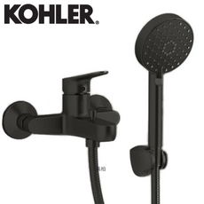 KOHLER 衛浴龍頭蓮蓬頭組, 霧黑, 1個