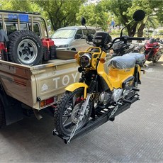 오토바이 히치 캐리어 운반기 스탠드 바스켓 프레임 바이크, 일반형 오토바이 거치대 A