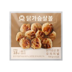 미트리 닭가슴살 볼 오리지널, 14개, 100g
