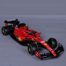 1:18 브라고 페라리 F24 F1 포뮬러 레이싱 모형 자동차 프라모델 다이캐스트, 1개, F23 55번