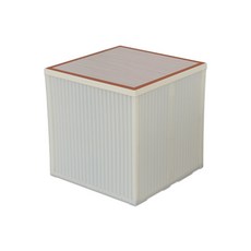 Qcomb 磁力積木家具 摺疊收納箱 露營置物箱 收納櫃 (共三色), 鄉村白, 1個