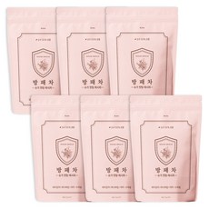 방패차 분홍이차 슈가컷팅레시피 돼지감자차 여주차 바나바잎 수국잎 건강차 티백 무당 슈가프리, 1.7g, 20개입, 6개