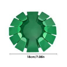 Caiton 고정밀 골프 마커 - 자석 모자 클립 포함 - 퍼팅 기술 향상 - 모든 수준의 골퍼에게 완벽한 그린 읽, 01 Green, 1개