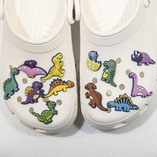 코인 신발 액세서리 공룡 12종 실내화 악세사리 파츠 세트