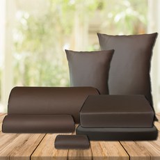 병원용 레자베개 한의원 물리치료실 정형회과 베개 딥브라운, 높은사각 베개, 1개