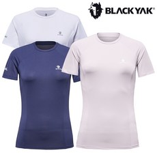 [블랙야크]24년SS 여성용 여름 기능성 반팔 BAC 라운드 티셔츠 M로비샤라운드티S2 1BYTSM4526