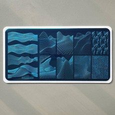 네일 템플릿 XMQ 스탬핑 발렌타인 데이, 옵션10) spv111, 1개