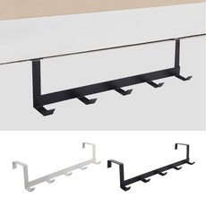 고매한 문걸이 옷걸이 도어걸이, 1-도어걸이-검정