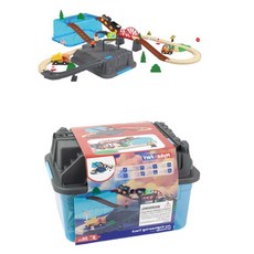 기차로 배우는 공학 7세 엔지니어링 기차 선물 원목기차 아이선물 레일놀이