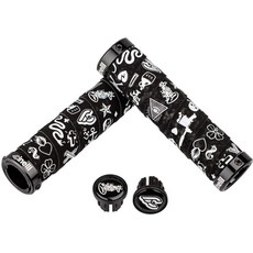 Giant Art Grips] x 129mm 치네리(Cinelli) 마이크 자이언트 아트 그립[Mike 블랙, 1개