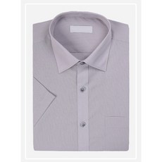 FS-261 그라데이션버튼 무지 반팔 셔츠