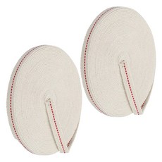2 롤 프리미엄 1.3cm 너비 10m 길이 램프 윅 면 섬유 유리 텍스처, 2 volumes