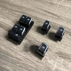 도어 유리 리프터 스위치 아우디 A3 8V, 01 White light