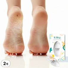 발각질제거 제거기 발바닥 뒤꿈치 굳은살제거 유리 글라스 풋파일 룸이블링, 2개, 1개입 2개, 1개입