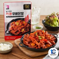 불맛한판 직화무뼈닭발, 1세트, 250g