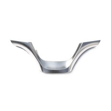 차량용 카본 파이버 질감 스티어링 휠 패널 프레임 커버 트림, 기본, 4. silver C
