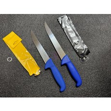 F.DICK 廚房刀具，鋒利不鏽鋼刀，人體工學握柄設計，適用多種食材, 藍色, 1個
