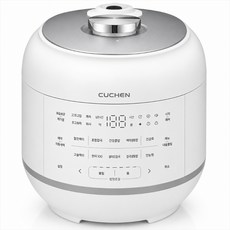 쿠첸 2.1기압 121+ 풀스테인리스 IH 전기 압력밥솥 6인용, CRT-RPS0691W, 내추럴 화이트