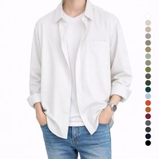 가이스토리 남성용 포켓 링클프리 셔츠