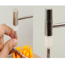 바른 미니 망치 메탈시계줄조절기공구, 11cm